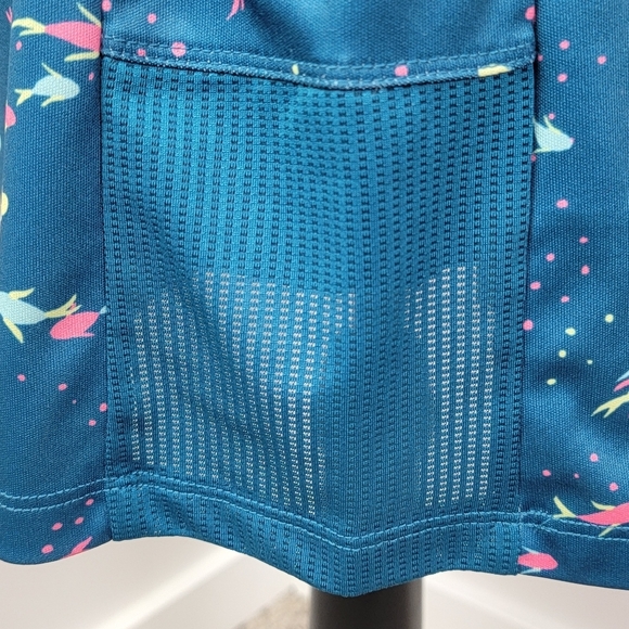 EP Pro Blue Multi Color Koi Fish Print Golf/Pickleball Skirt/Skort Sz L - Picture 9 of 12